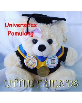 Boneka Wisuda Universitas Pamulang - Ekonomi (25 cm)